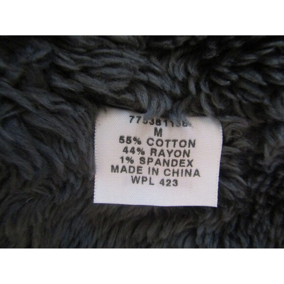 Levi’s Vest Sample Garment Blue Corduory Faux Fur Lined Womens Size M - Picture 10 of 11